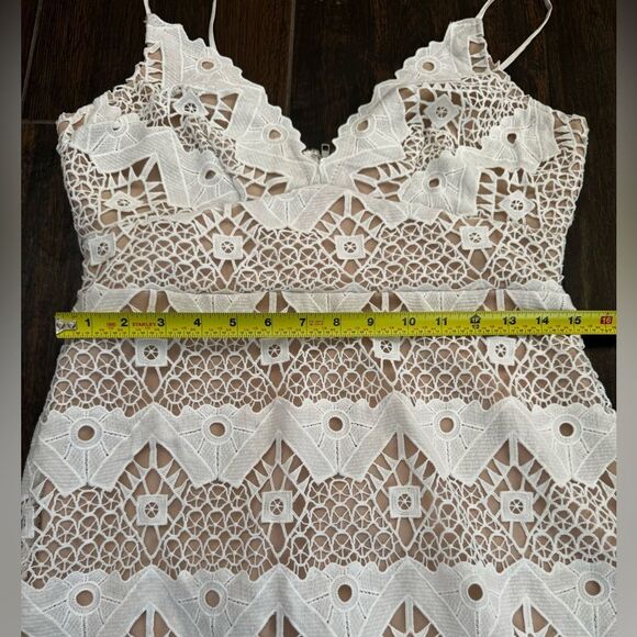 Lulu's White Lace Mini Dress - Picture 12 of 16